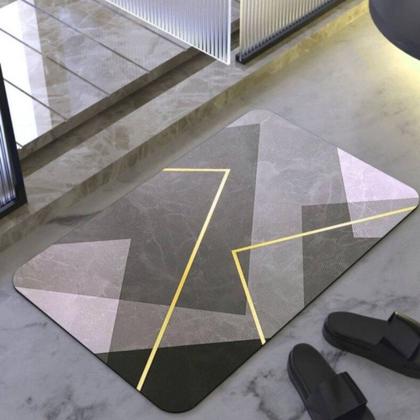 Imagem de Tapete Retangular para Banheiro Sortida