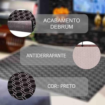 Imagem de Tapete Retangular Sala E Quarto Pratik Carisma 100x150 cm