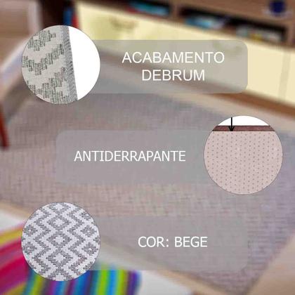 Imagem de Tapete Retangular Sala E Quarto Pratik Carisma 100x150 cm