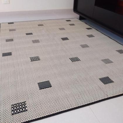 Imagem de Tapete Sala 1,00x1,50 P/quarto Sem Pelos E Fácil De Limpar