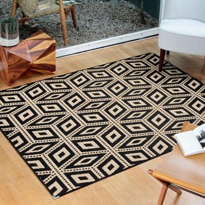 Imagem de Tapete Sala 1,00x1,50 P/quarto Sem Pelos E Fácil De Limpar