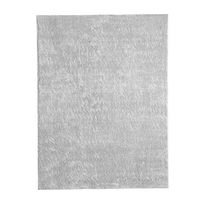 Imagem de Tapete Sala 150 x 200 Classic Cinza Infantil Quarto Peludo Shaggy Felpudo Luxo Moderno Estilo Fofinho Confort Macio Aconchego Escritório Modelo Liso