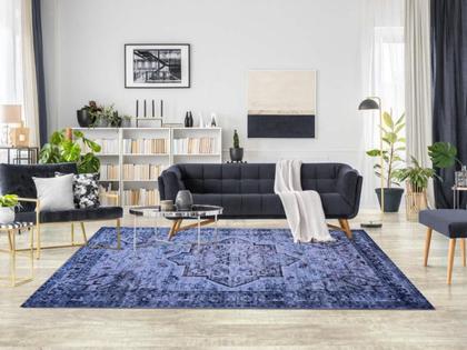 Imagem de Tapete Sala 240X300 Cm Classico Oriental Reload ul Roxo