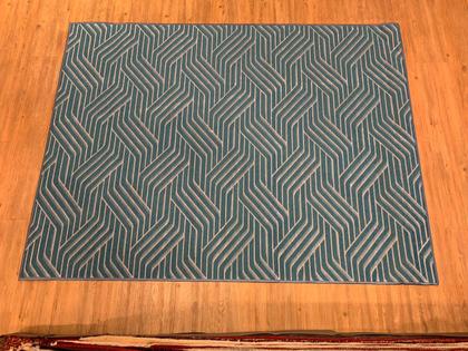 Imagem de Tapete Sala Moderno Geometrico ulejo 200X250 Cm ul Claro