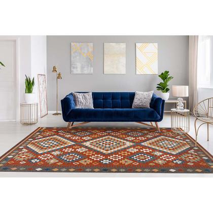 Imagem de Tapete Sisal Aurora 06 Vermelho 1,00X1,40M - Edantex