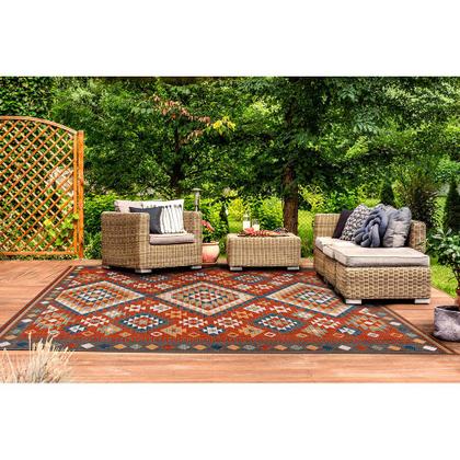 Imagem de Tapete Sisal Aurora 06 Vermelho 1,00X1,40M - Edantex