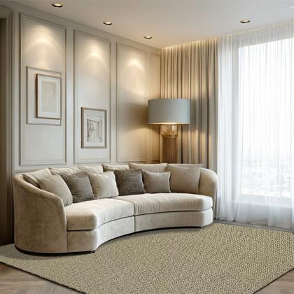 Imagem de Tapete Sisal Paraiba Liso 250cm X 200cm Glamour