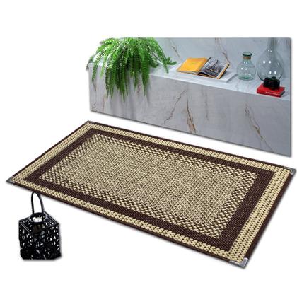 Imagem de Tapete Sisal Sala Quarto 1,00x1,50 Antid. Marrom S-590