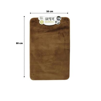 Imagem de Tapete soft antiderrapante 100% poliester 50x80cm