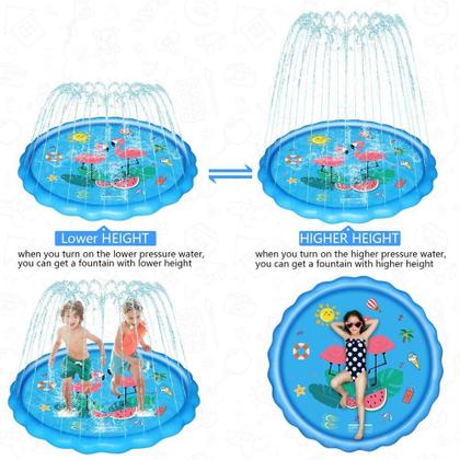 Imagem de Tapete Solta Água Splash Pad Chafariz 100cm Para Criança