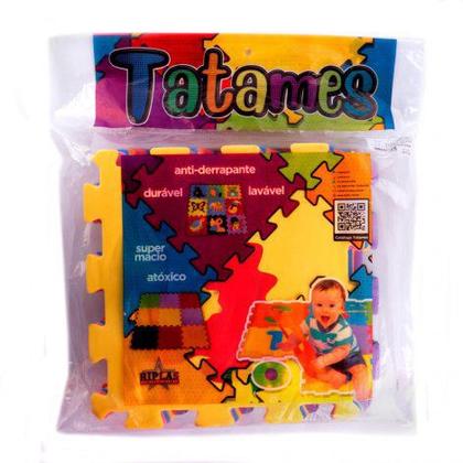 Imagem de Tapete Tatame de EVA 9 Pecas 28x28 Bichinhos