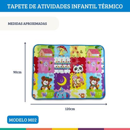 Imagem de Tapete Térmico De Atividades Infantil Portátil M02 Ap Toys