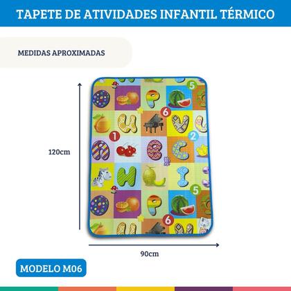 Imagem de Tapete Térmico De Atividades Infantil Portátil M06 Ap Toys