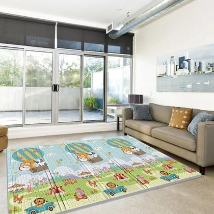 Imagem de Tapete Térmico Grande Infantil Educativo Para Bebê 2 X 1,5