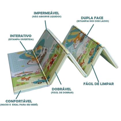 Imagem de Tapete Térmico Grande Infantil Educativo Para Bebê 2 X 1,5