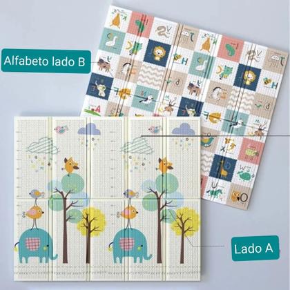 Imagem de Tapete Térmico Grande Infantil Educativo Para Bebê 2 X 1,5