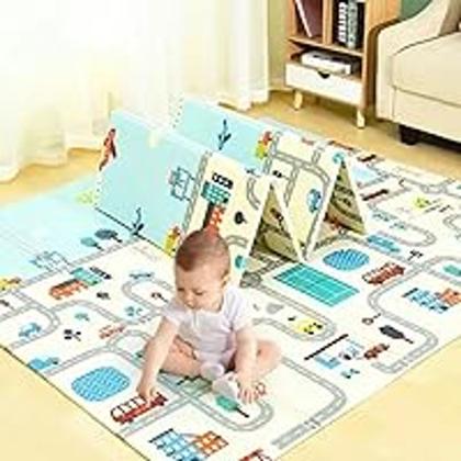 Imagem de Tapete Xpe Dobravel Impermeável Infantil 1,50 X2,00 10mm Dupla Face