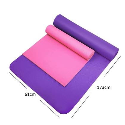 Imagem de Tapete yoga mat colchonete esteira pilates ginastica fitness antideslizante