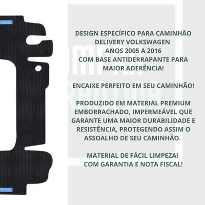 Imagem de Tapetes Caminhão Vw Delivery Preto 2005 A 2016