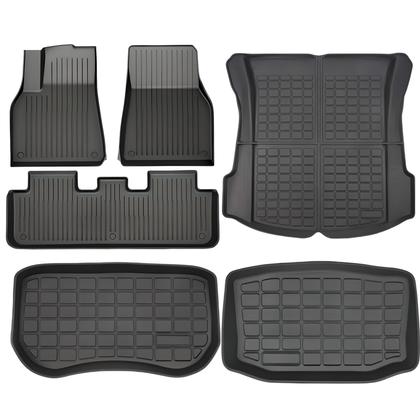 Imagem de Tapetes de Chão para Tesla Model 3 (2021-2023) - Compatíveis com SUPER LINER