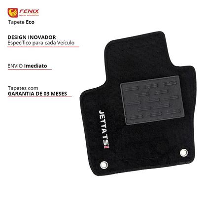 Imagem de Tapetes Para Jetta Tsi 2011 2012 2013 2014 2015 2016 2017 2018 Linha Eco