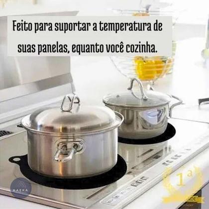 Imagem de Tapetes Silicone Protetora P/ Fogão Indução Cozinha