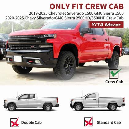 Imagem de Tapetes YITAMOTOR para Chevrolet Silverado 1500 e GMC Sierra