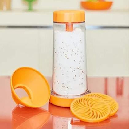 Imagem de Tapioqueira Compacta: Armazena e Polvilha Tapioca