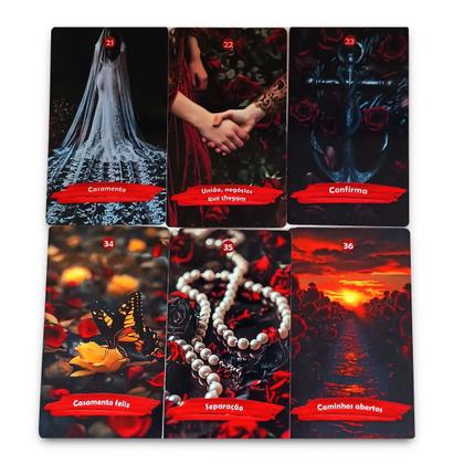 Imagem de Tarô Maria Padilha com 36 Cartas Completa Ajuda Espiritual