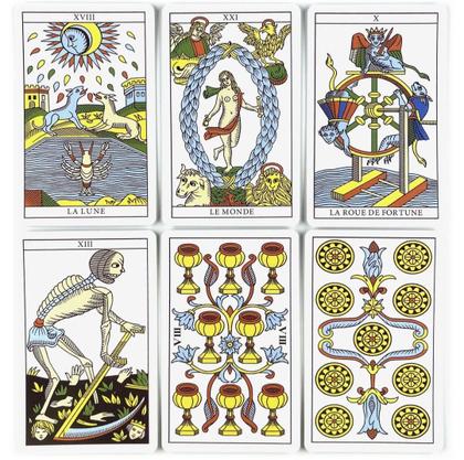 Imagem de Tarot Of Marseille Tarô De Marselha Baralho de Cartas de Oráculo