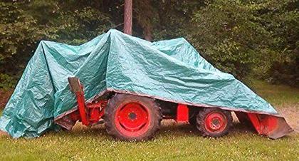 Imagem de Tarp Dry Top 12020 Medium Duty 6x6m 3,0 onças/pés quadrados marrom/verde