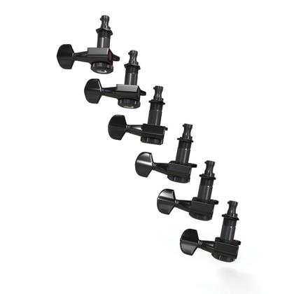 Imagem de Tarraxa Blindada Preta 6L Auto-Trim D'Addario PWAT-6R2