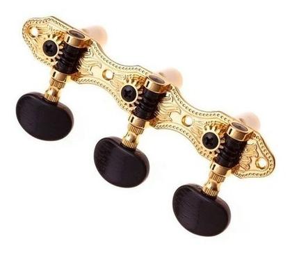 Imagem de Tarraxa Rozini Para Violão 6 Cordas Pino Grosso Dourado RA405GKPG.A2B