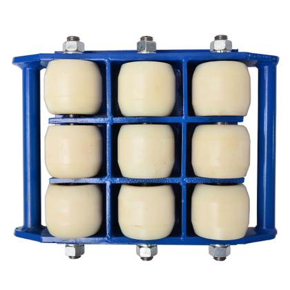 Imagem de Tartaruga Com Rodas de Nylon 12 Ton Fixa Tf012n Acm Tools