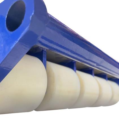 Imagem de Tartaruga com Rodas de Nylon 40Ton Fixa TF040N ACM TOOLS