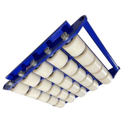 Imagem de Tartaruga com Rodas de Nylon 40Ton Fixa TF040N ACM TOOLS