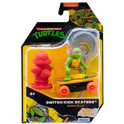 Imagem de Tartarugas Ninja Figura A Corda Switch Kick Skaters Candide