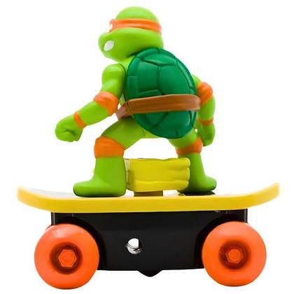 Imagem de Tartarugas Ninja Figura A Corda Switch Kick Skaters Candide