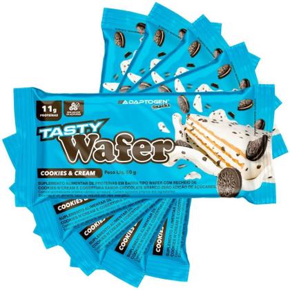 Imagem de Tasty wafer snacks 50g - adaptogen sem ad açucar - kit 6 un sortidos