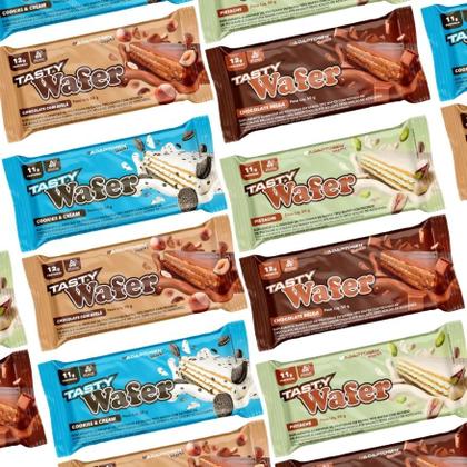 Imagem de Tasty wafer snacks 50g - sem ad açucar - adaptogen chocolate belga