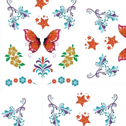 Imagem de Tatuagem De Carnaval Regina 2un De Cartela