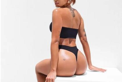 Imagem de Tatuagem temporária coração sexy estilo anita