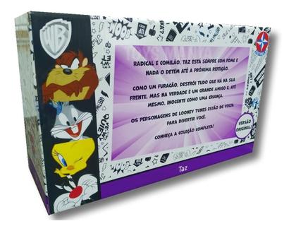 Taz Mania Boneco Vinil Demônio Tasmania Looney Tunes Estrela