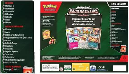 Imagem de Tcg Pokemon Baralho Batalha de Liga Charizard EX