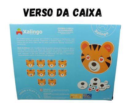 Imagem de TDAH Quebra - Cabeça Encaixe Expressões Xalingo Interativo  