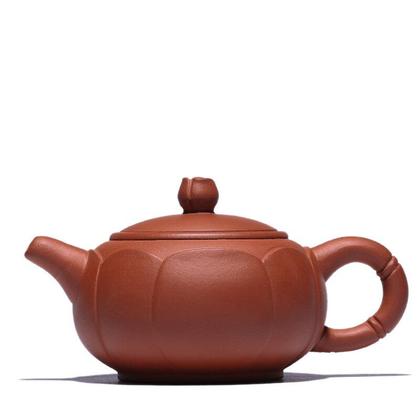 Imagem de Tea Pot Purple Clay Lotus Filter Teapot Beauty Kettle Raw Ore Purple Sand Handmade Tea Set 230ml Bules