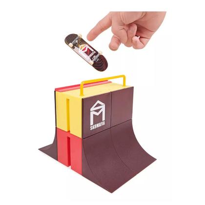 Imagem de Tech Deck Pista Skate de Dedo Rampa Vert Wall 2.0 SK8Mafia 2894 - Sunny