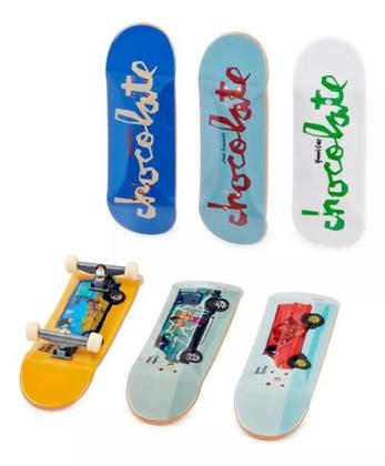 Imagem de Tech Deck Skate de Dedo SK8 SHOP Chocolate Monta Desmonta