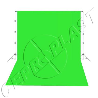 Imagem de Tecido 2x3 Branco + Suporte Fundo Infinito Foto + Bolsa + Presilhas