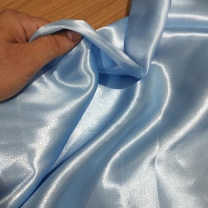 Imagem de Tecido Cetim Charmousse Sem Lycra 3,00 X 1,50m Várias Cores